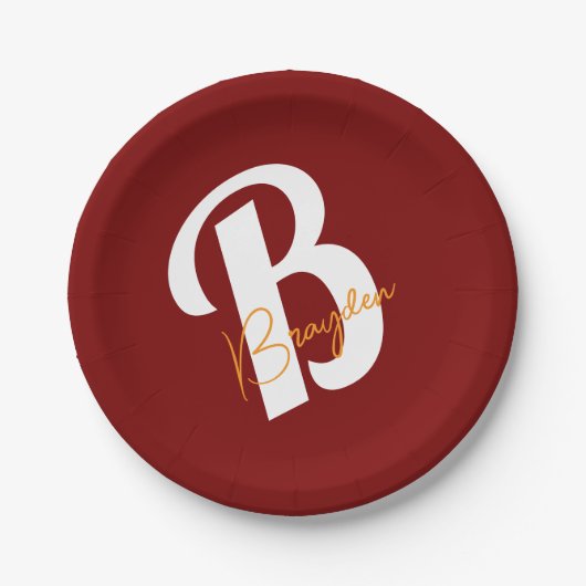 Crew Socken Pappteller (Vorderseite)