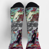 Crew Socken – Strata Pulse (Oben)