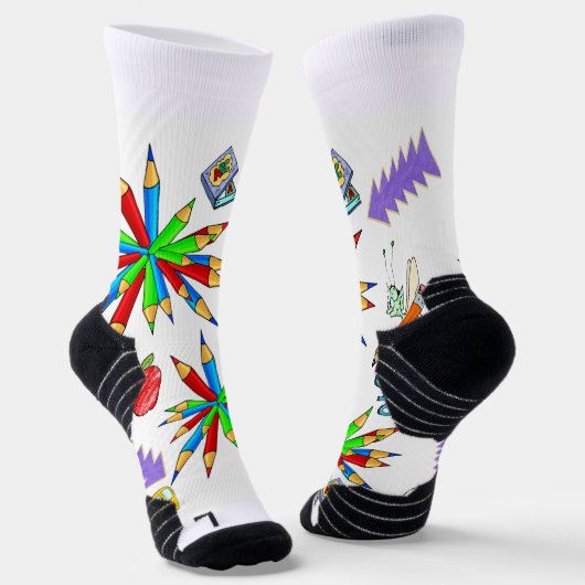 Crew Socken Zurück zur Schule Cool (Gewinkelt)