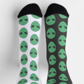 Crew Socks alienígena verde Socken (Oben)