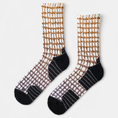 Crew Socks Beige Net Socken (Links)