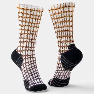 Crew Socks Beige Net Socken
