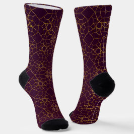Crew Socks-Classic Paisley Elegance Socken