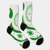 Crew Socks-Classic Paisley Elegance Socken (Rechts)