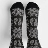 Crew Socks-Classic Paisley Elegance Socken (Oben)