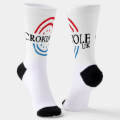 Crew Socks - Crokinole UK Classic Logo Socken (Gewinkelt)