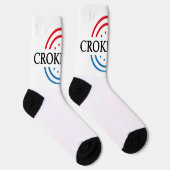 Crew Socks - Crokinole UK Classic Logo Socken (Rechts)