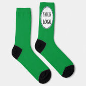 Crew Socks Custom Personalisiert Funny LOGO Socken (Rechts)