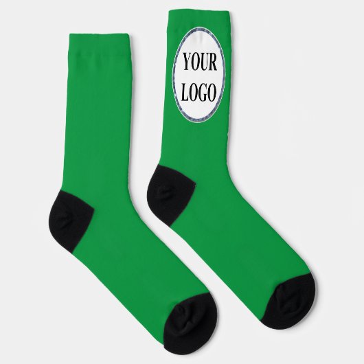 Crew Socks Custom Personalisiert Funny LOGO Socken (Rechts)