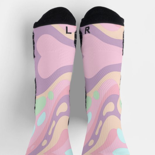 Crew Socks farbenfroh glücklich Socken (Oben)