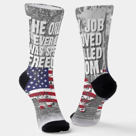 Crew Socks – Freedom Job Socken (Gewinkelt)