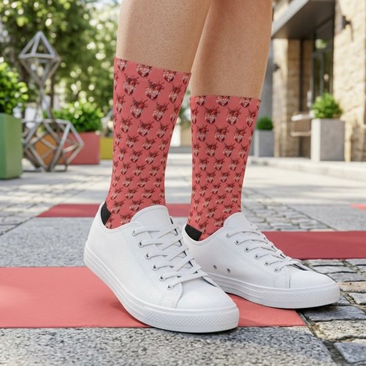 Crew Socks Hearts Socken