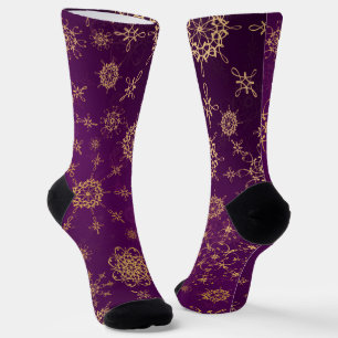 Crew Socks - Klassische Paisley-Eleganz Socken