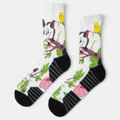 Crew Socks Possum Frosch Chicks Floral Pilz Socken (Links)