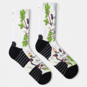 Crew Socks Possum Frosch Chicks Floral Pilz Socken (Rechts)