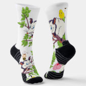 Crew Socks Possum Frosch Chicks Floral Pilz Socken (Gewinkelt)