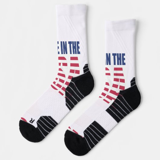 Crew Socks Red White & Blue Made in den USA Socken (Links)