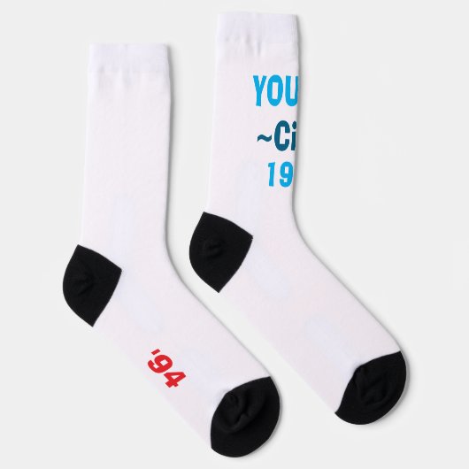 Crew Socks unisex cooles Design auf der Grundlage Socken (Rechts)