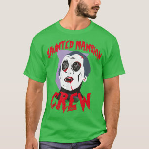 Crew Spuk Bewitch Mansion Vampire Halloween T-Shirt