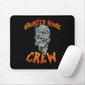 Crew Spuk Bewitter House - Halloween Mousepad (Mit Mouse)