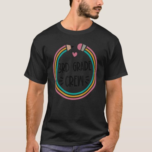 Crew-Stift-Lehrer T-Shirt (Vorderseite)