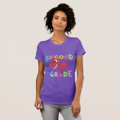 Crew-Team Grade Dinosaur Kinderschule T-Shirt (Vorne ganz)