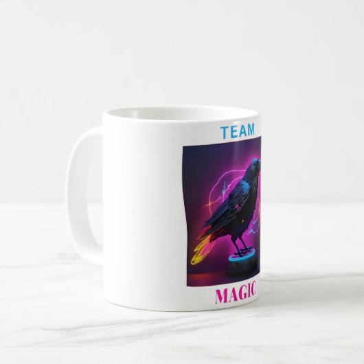 "CREW TEAM MAGIC" KAFFEETASSE (Vorderseite Links)