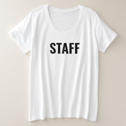 Crew-Team-Mitglied von Womens Plus Size Tshirts (Design vorne)