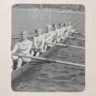 CREW TEAMvintage, Sport, rudern, Team, Boot, retro Sherpadecke