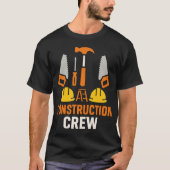Crew-Tools für den Bausektor T-Shirt (Vorderseite)