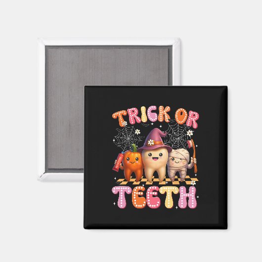 Crew Trick oder Zähne Magnet (Vorderseite/Rückseite)