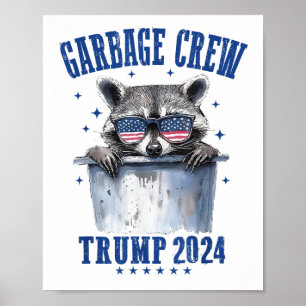 Crew Trump 2024 Präsident 47 Trump 2024 Poster