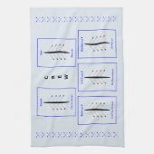 Crew und Bedeutung Rudern Handtuch (Vertikal)