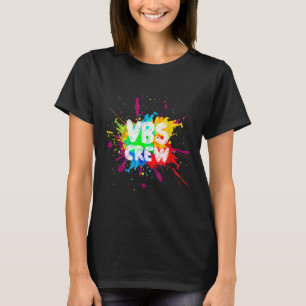 Crew Vacation Bible School Paint Spritzer I Liebe T-Shirt