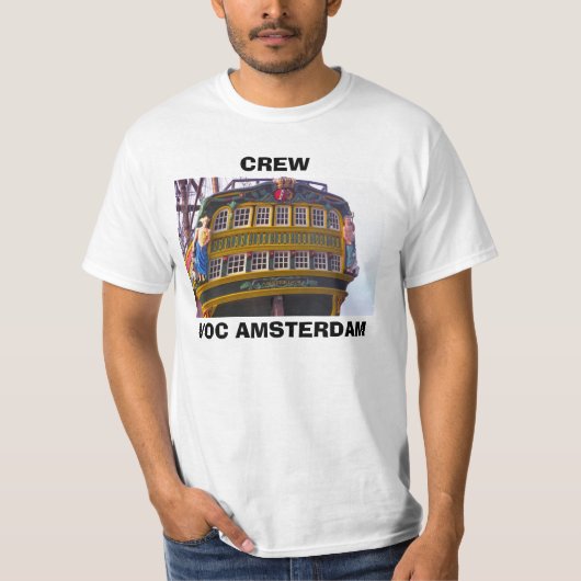 Crew VOC Amsterdam T-Shirt (Vorderseite)