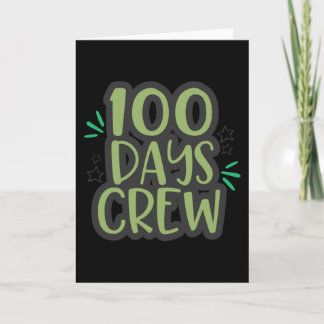 Crew von 100 Tagen Karte