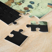 Crew von einem Apollo Mission_Space Puzzle (Seite)