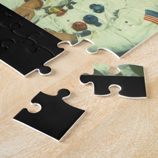Crew von einem Apollo Mission_Space Puzzle (Seite)