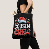 Crew Weihnachten Cousins Weihnachtsmannmütze Tasche (Von Nahem)
