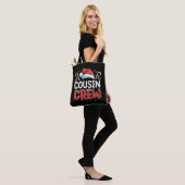 Crew Weihnachten Cousins Weihnachtsmannmütze Tasche (Am Model)