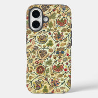 Crewel Work Stickerei Obst und Blume