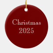 Crewel Work Stickerei Obst und Blume Keramik Ornament (Hinten)