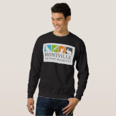 Crewneck-Sweatshirt mit großem Logo Sweatshirt (Vorne ganz)