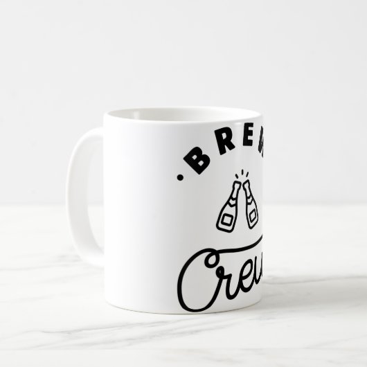 Crews Bachelorette Kaffeetasse (Vorderseite Links)