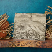 Crews, die Bären töten und hauen, außerhalb der Ka Fotoplatte (Seite)