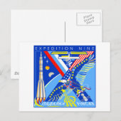 Crews zur ISS: Expedition 14 Postkarte (Vorne/Hinten)