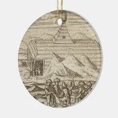 Crewtötung und Enthäutungsbären, außerhalb der Keramik Ornament (Links)