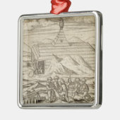 Crewtötung und Enthäutungsbären, außerhalb der Ornament Aus Metall (Links)