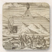 Crewtötung und Enthäutungsbären, außerhalb der Untersetzer (Vorderseite)