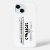 CRH380BL China Eisenbahn Hochgeschwindigkeits-Elek Case-Mate iPhone Hülle (Rückseite)